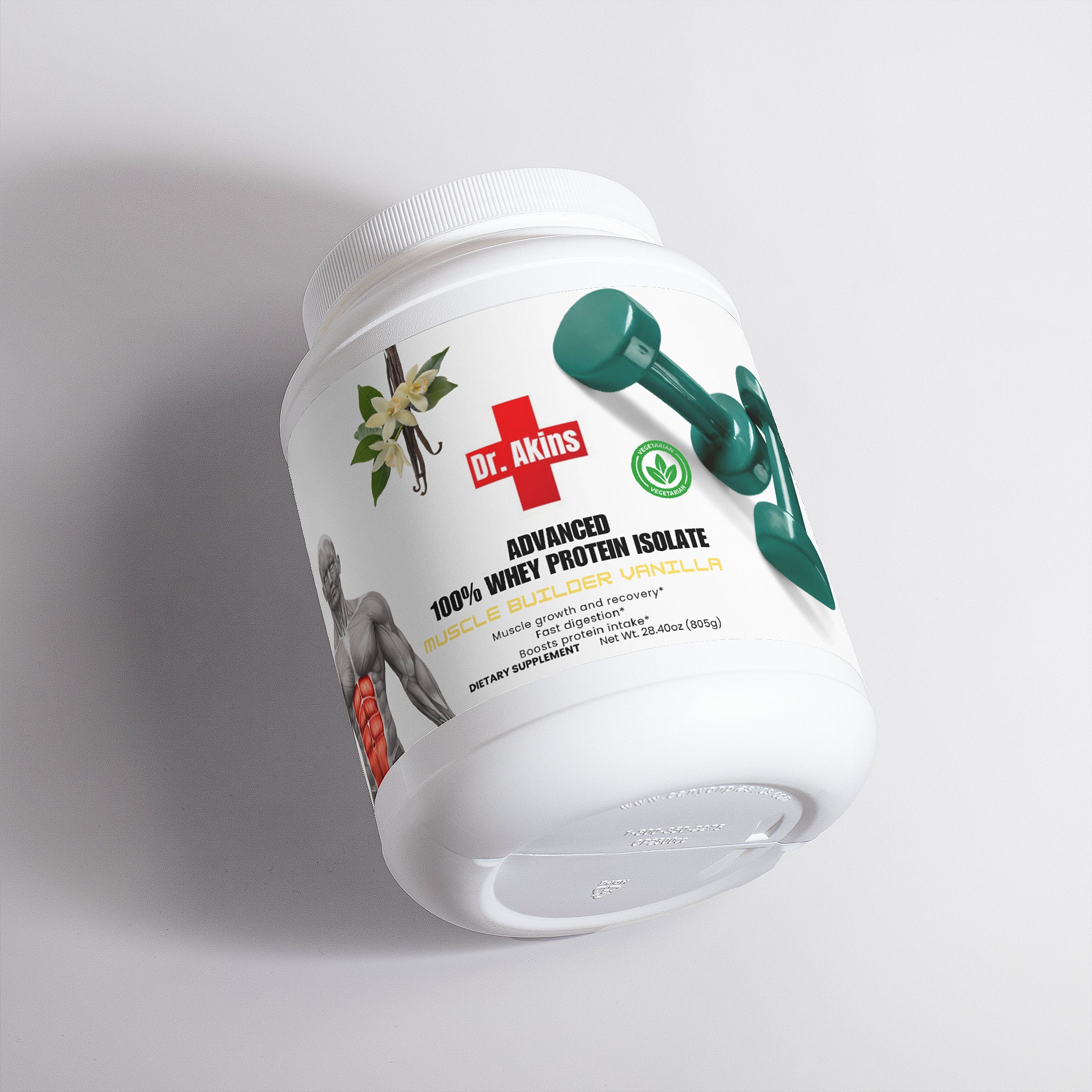 Advanced 100% Whey Protein Isolate (Vanilla)