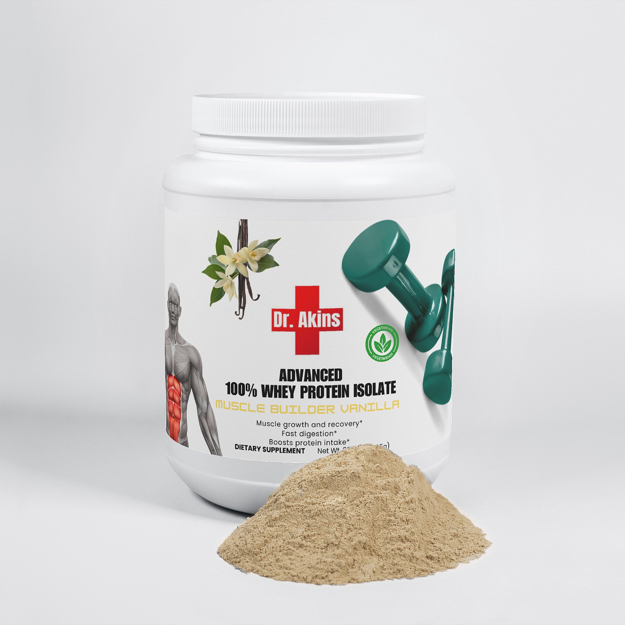 Advanced 100% Whey Protein Isolate (Vanilla)