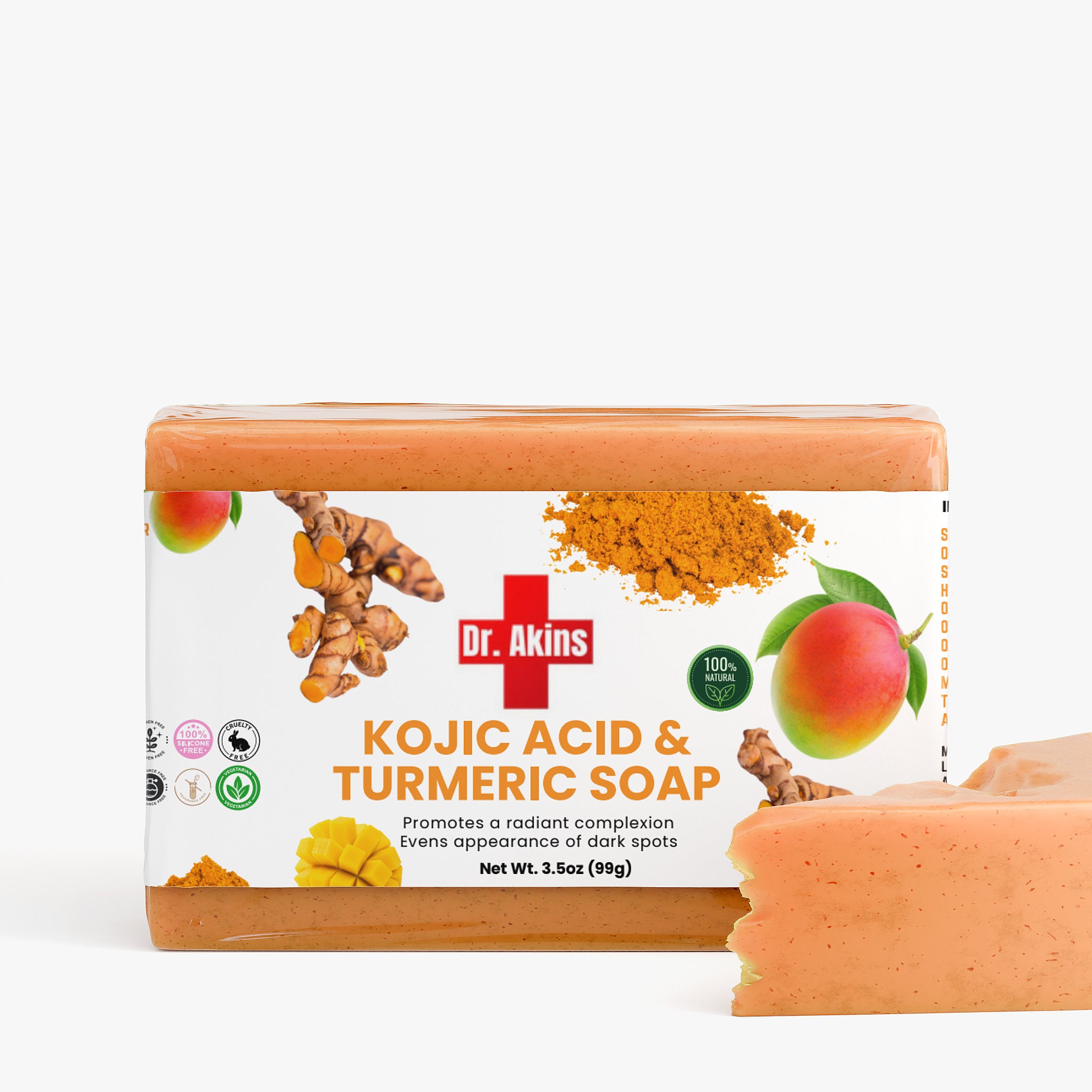 Kojic Acid & Turmeric Soap