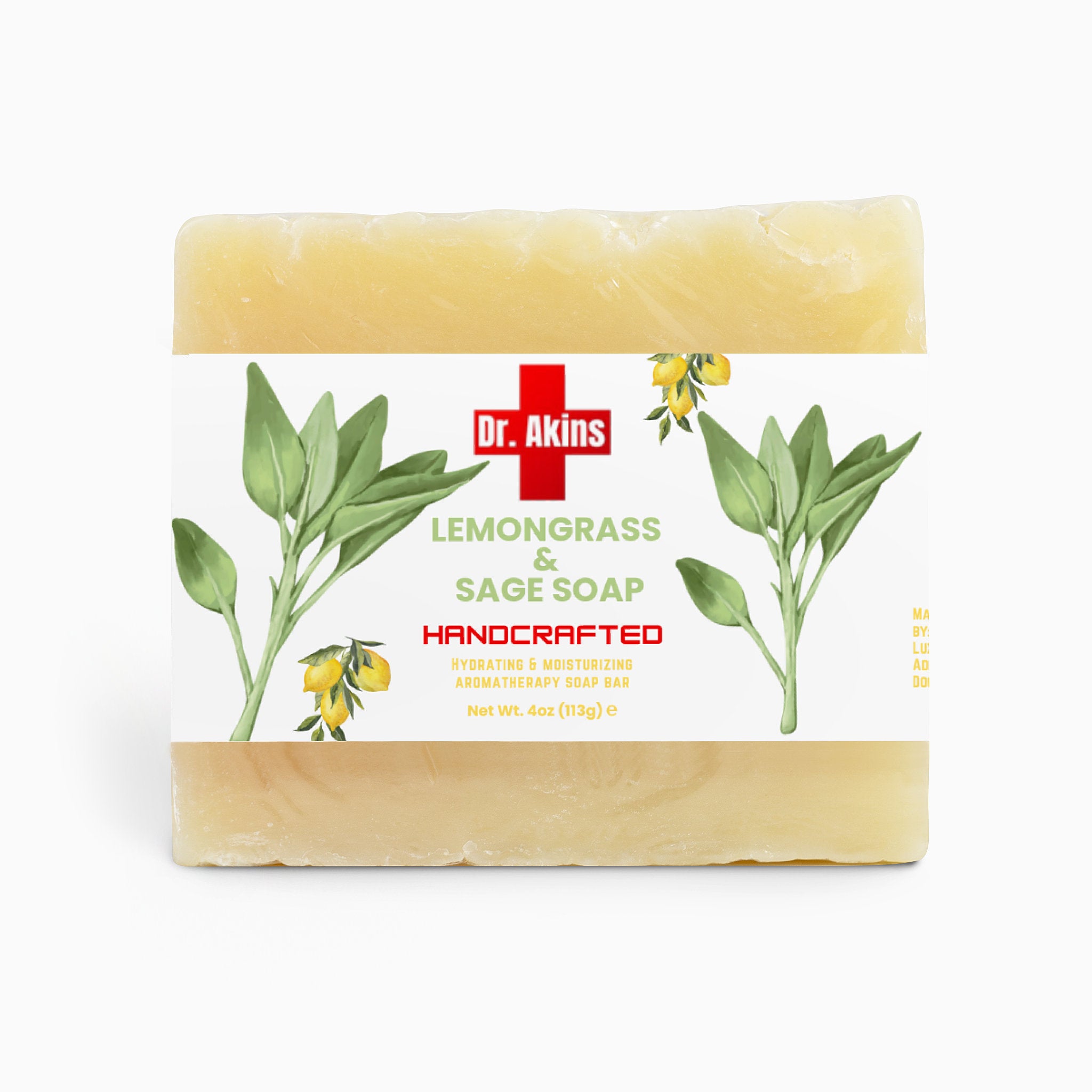 Lemongrass & Sage Soap